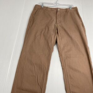 Bonobos men's chino Pants size 35/34, brown Straight Stretch